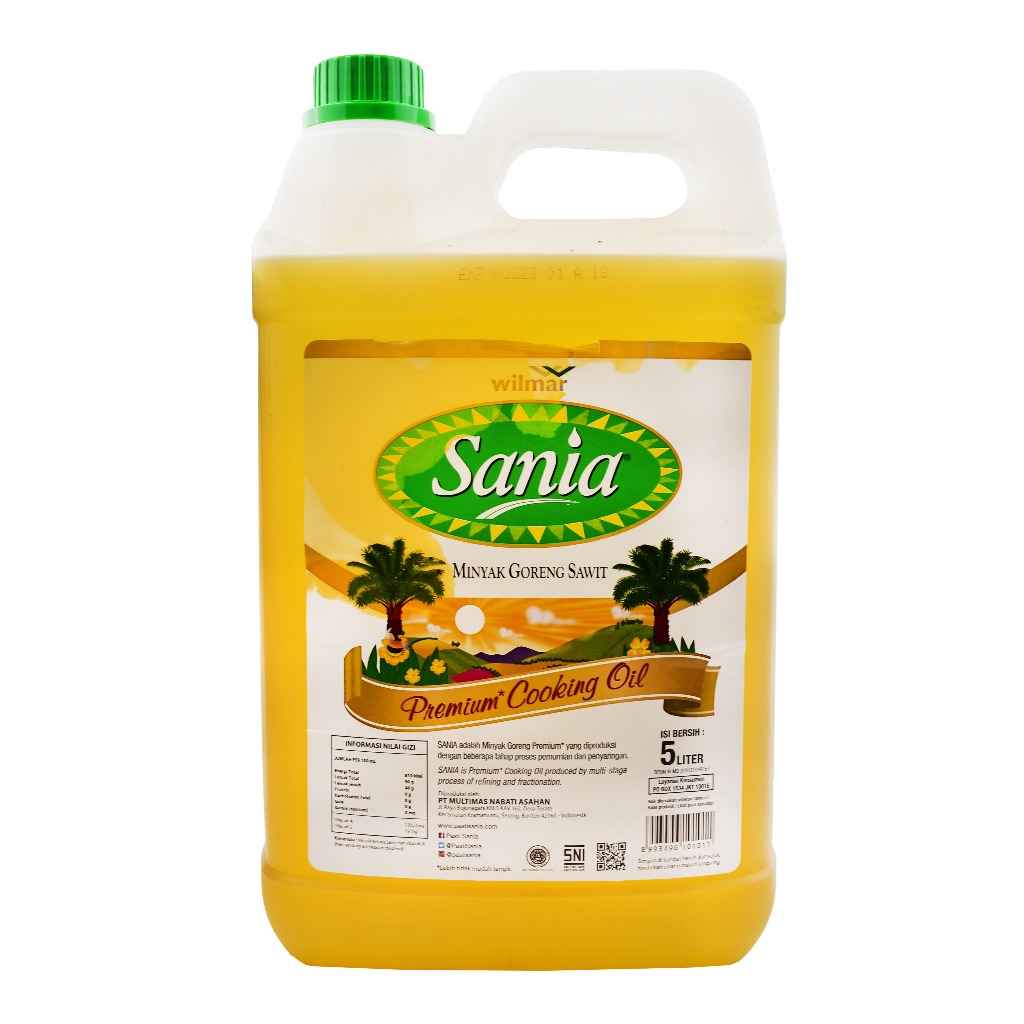 SANIA Minyak Goreng Jerigen 5 Liter