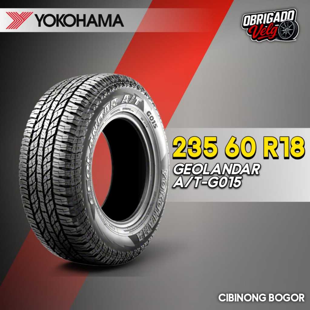 Ban AT 235 60 R18 Yokohama Geolandar Ring 18 Original CRV XTRAIL PALISADE SANTA FE / Obrigado Velg