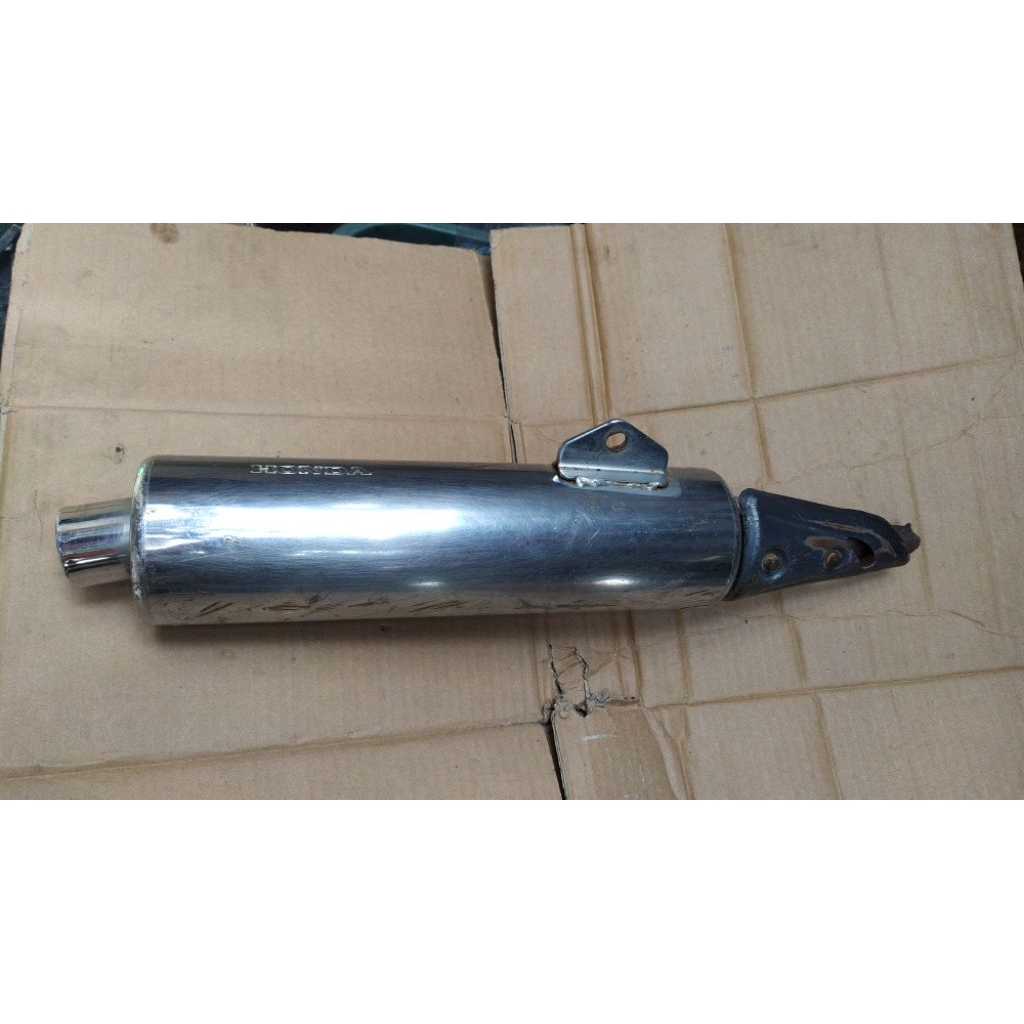 tabung knalpot selencer kenalpot Honda Revo lama bekas original