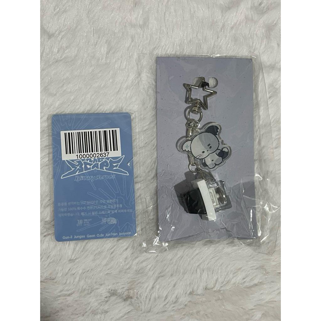 Keycap Nyangduu Merch Xcape Xdinary heroes With POB Random