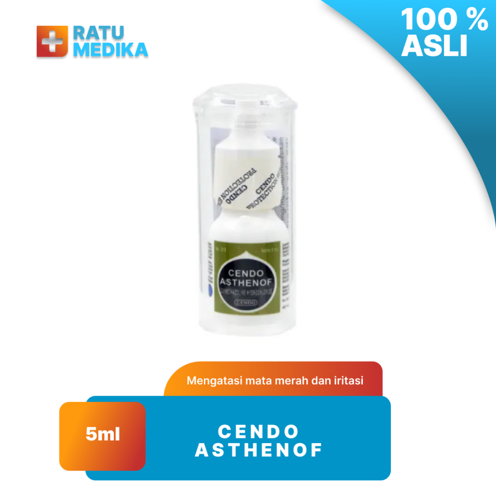 Cendo Asthenof 5ml - Obat Tetes Mata Merah & Iritasi