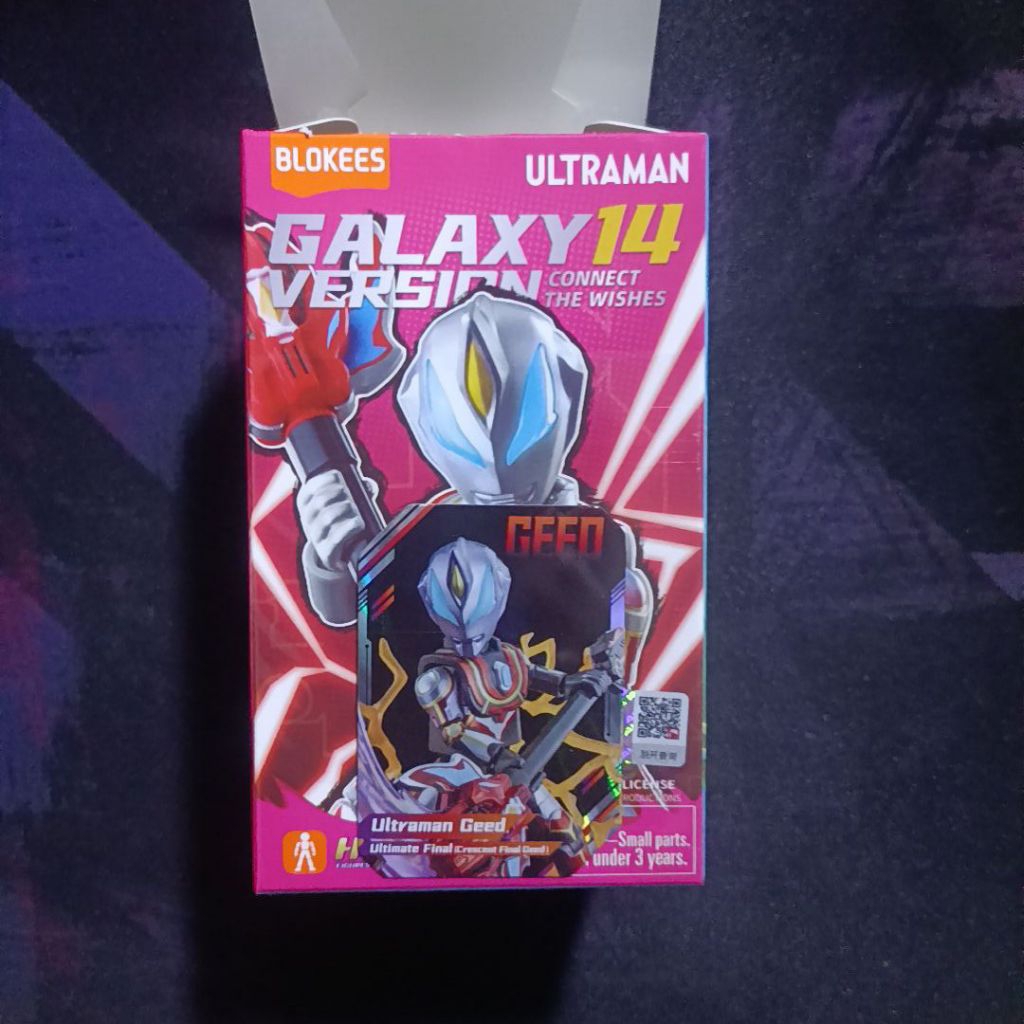 Figure Galaxy version 14 Ultraman geed ultimate final secret