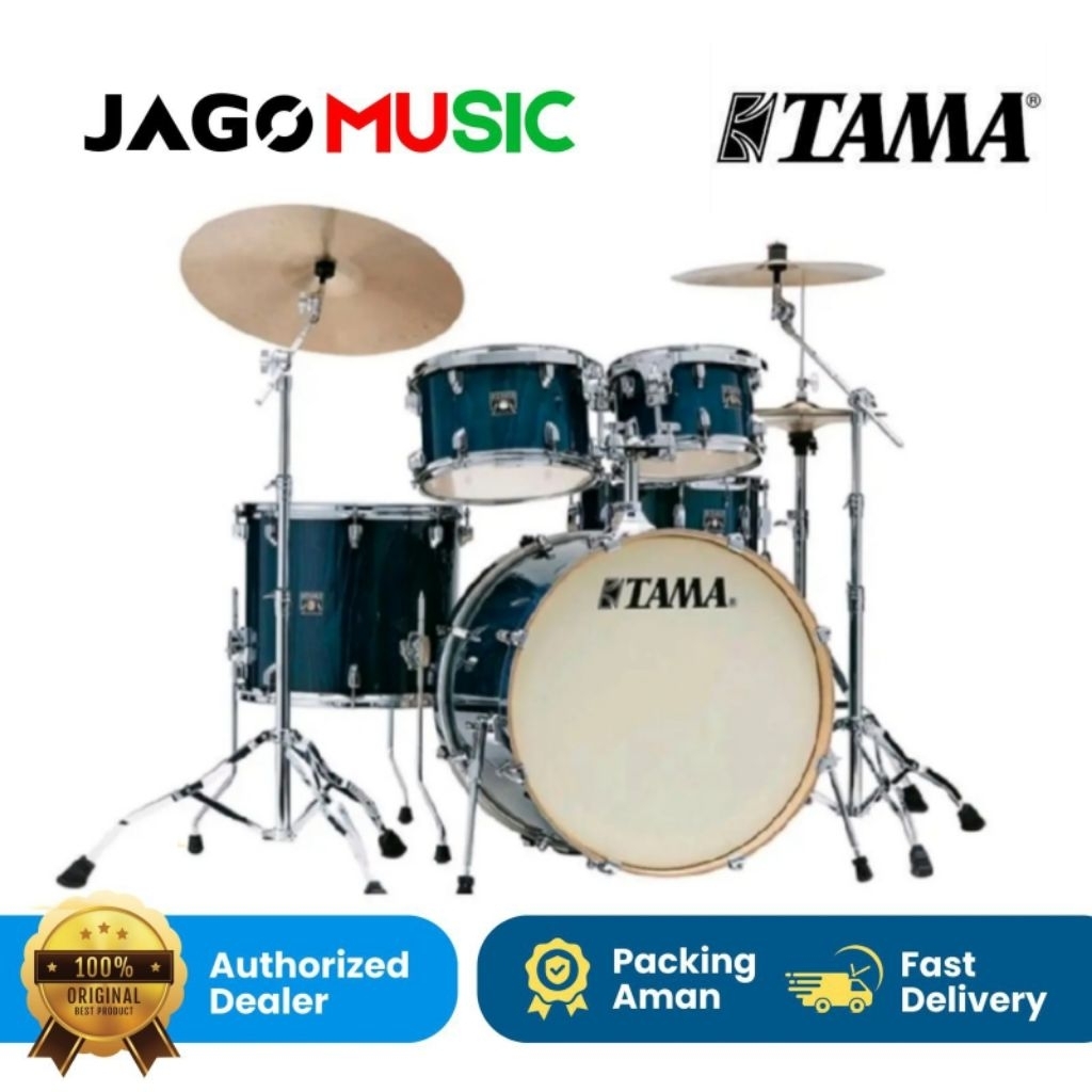 Drum TAMA CL52KRSP GHP Superstar Classic Exotix 5piece Tanpa Cymbal