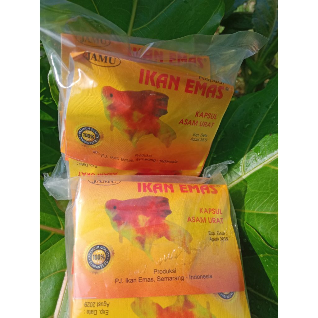 IKANMAS KAPSUL PATEN ORGINAL MENGOBATI ASAM URAT TULANG NYERI BENGLEK LEHER KAKU