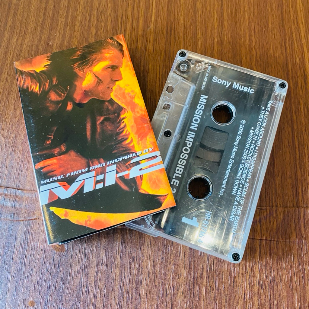 KASET PITA MUSIC FROM SOUNDTRACK TOM CRUISE M:i-2 - LIMP BIZKIT METALLICA ROB ZOMBIE DIFFUSER TORI A