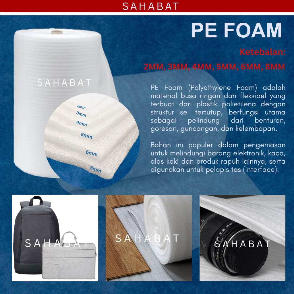 PE Foam Sheet / Busa Packing ROL