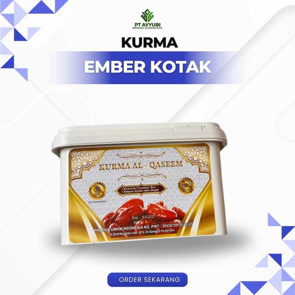 KURMA EMBER AL-QASEEM 500GR - KURMA QASEEM