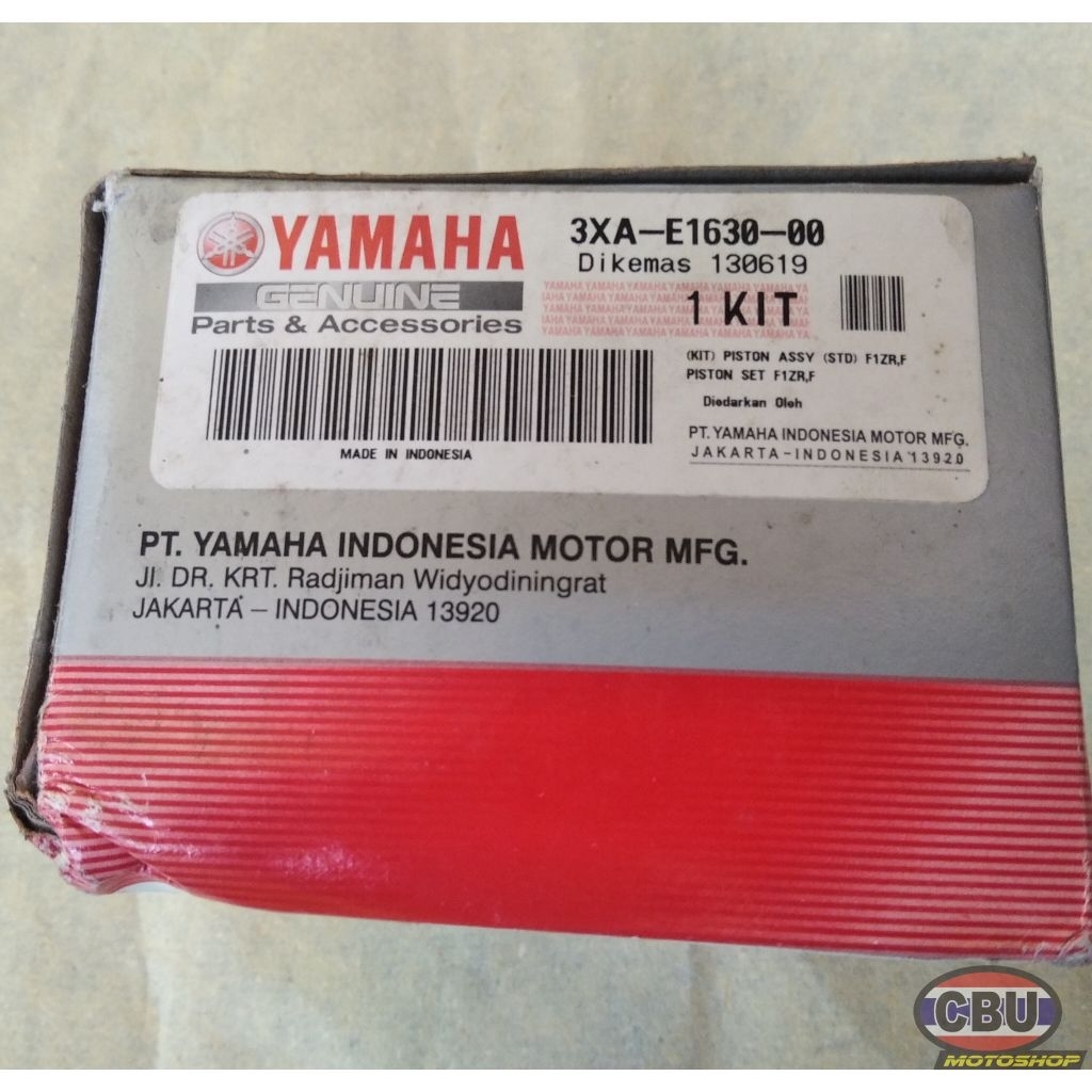 Seher Kit Piston Set Standar os Nol Yamaha FIZR Original