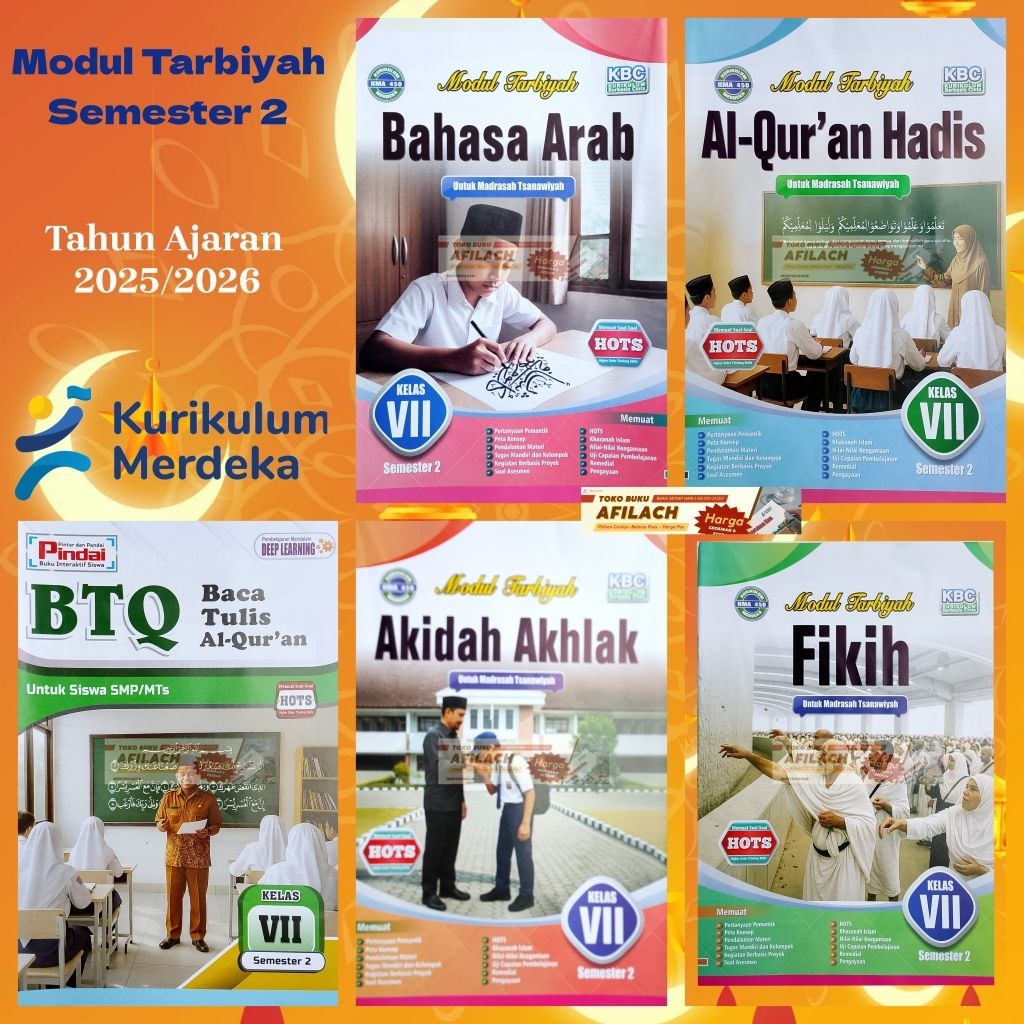 lks tarbiyah MTs SMP kelas 7 VII kurikulum merdeka penerbit CV Arya Duta