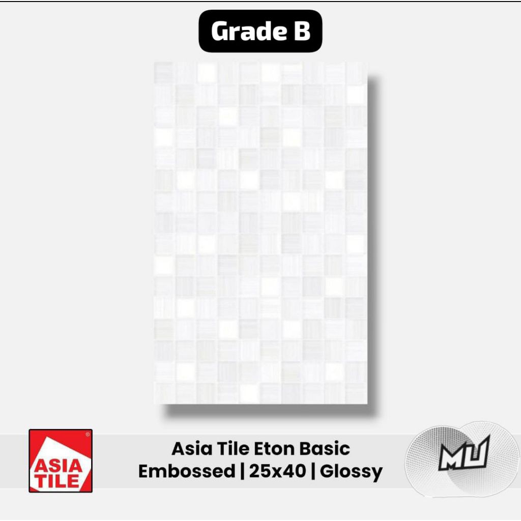 keramik dinding asia tile 25x40 Eton basic