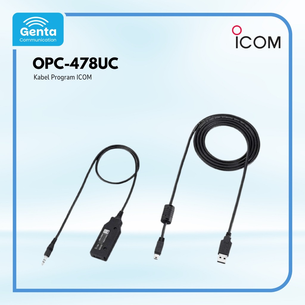 KABEL PROGRAM ICOM IC V80 / IC V86 / IC V88 / IC2300 / IC V3500 KABEL ICOM OPC-478UC OPC 478UC 100% 