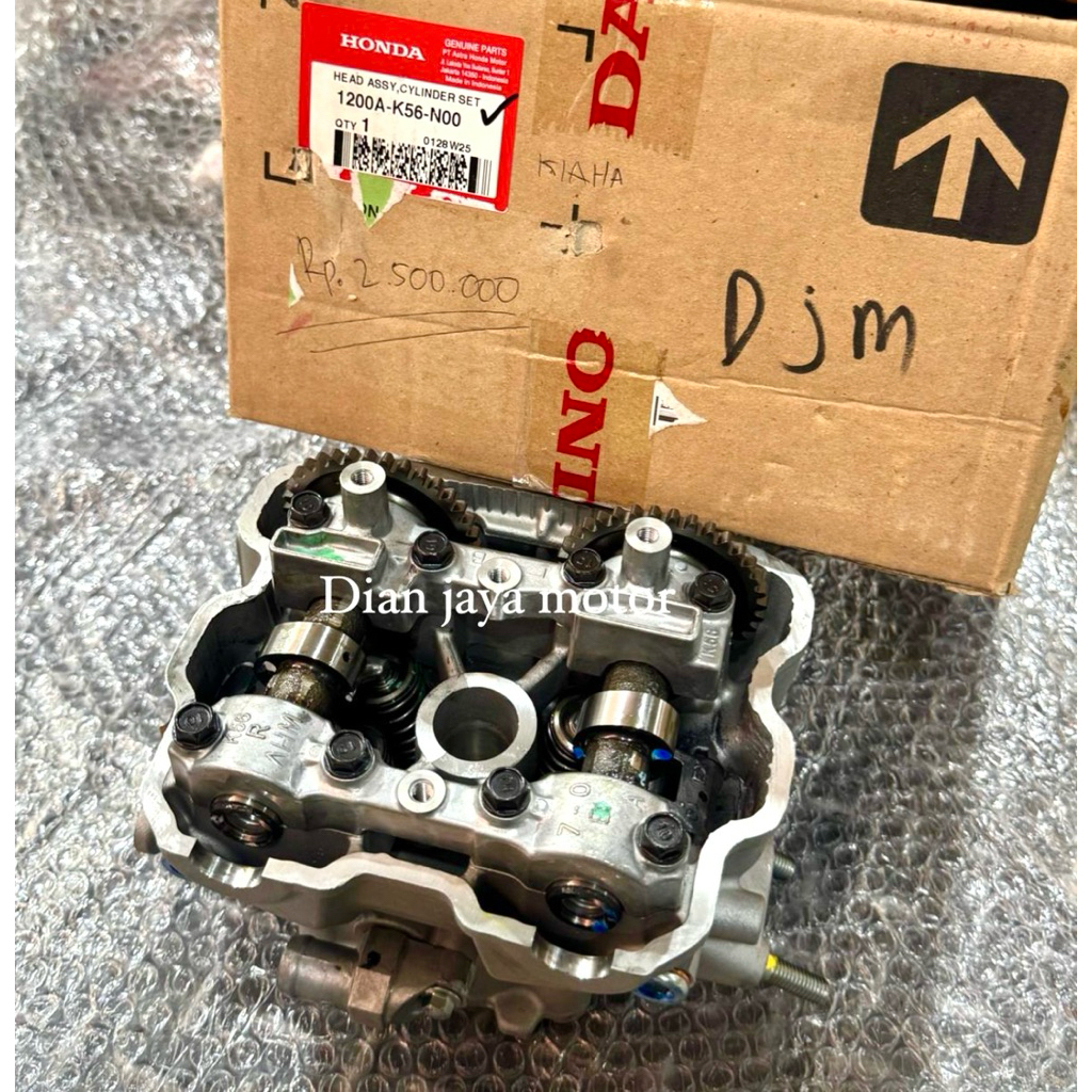 (AHM) Head assy k56 Cb150r new led 1200A-K56-N00 original Honda genuine parts asli hgp ori