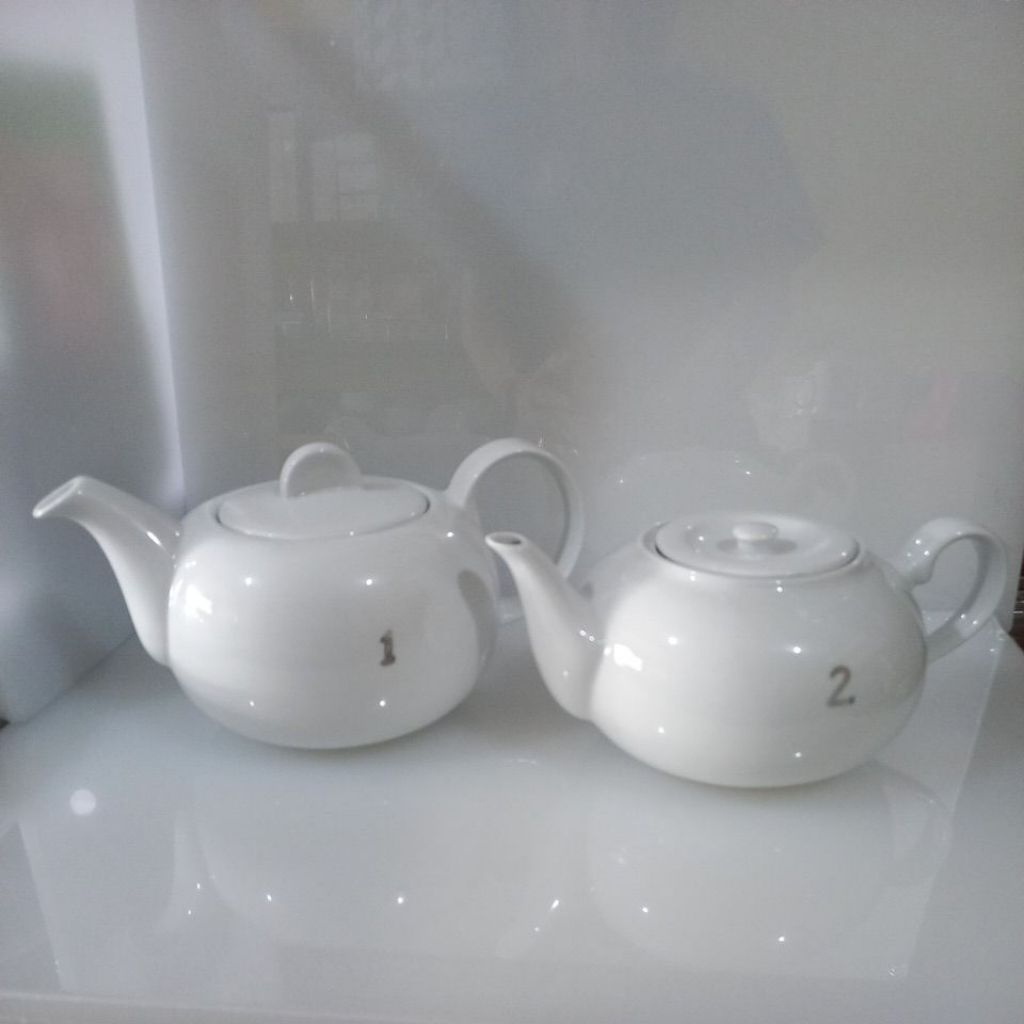 Teko keramik Teko putih Ketel keramik Pitcher Jug Picer