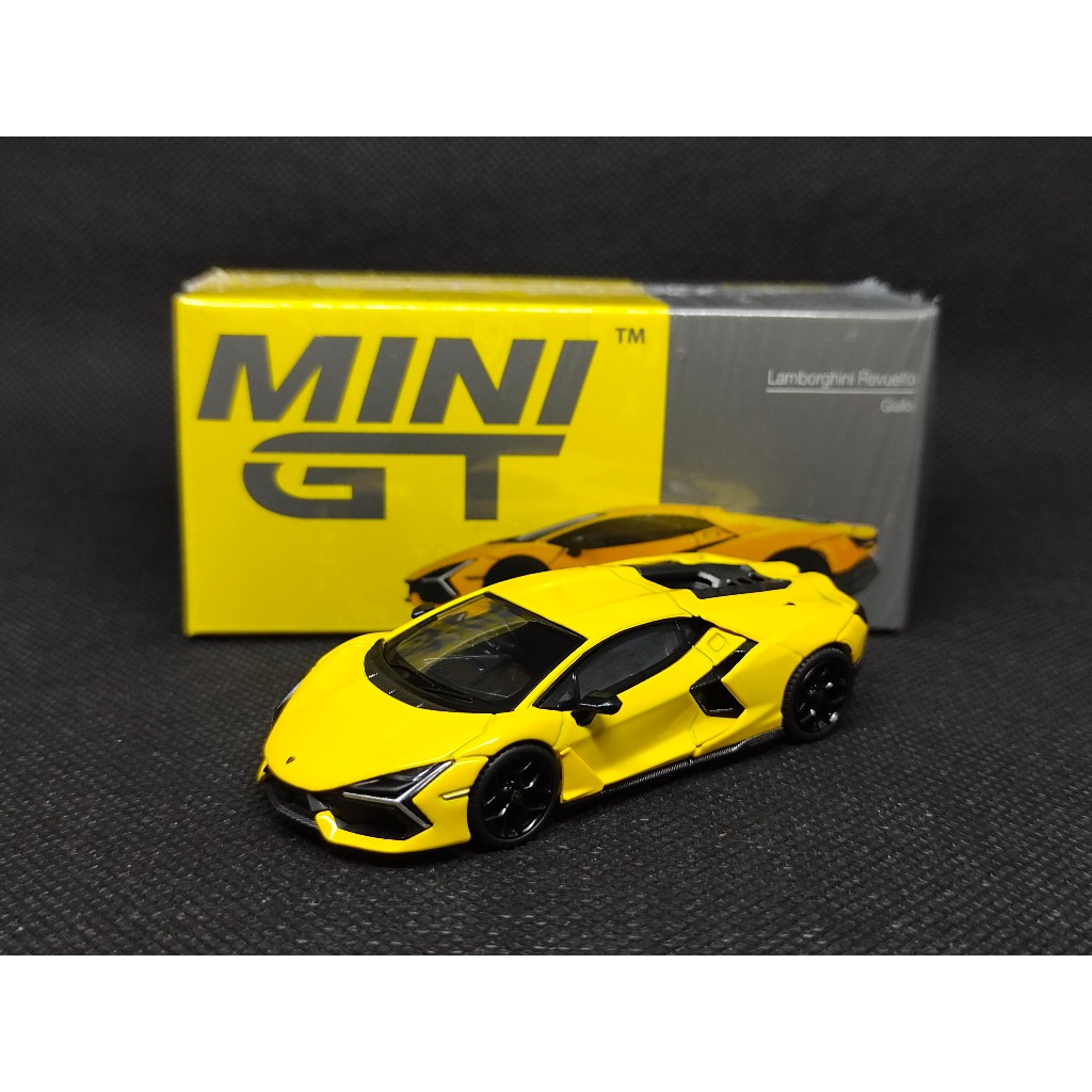 Mini-GT Mini-GT Lamborghini Revuelto Giallo