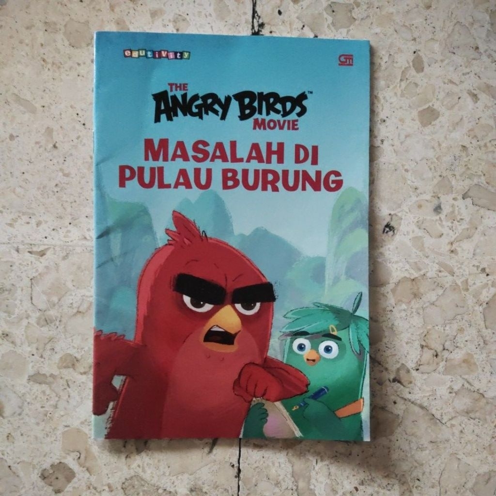 BUKU CERITA ANAK / THE ANGRY BIRDS MOVIE MASALAH DI PULAU BURUNG / PRODUK ASLI ORIGINAL