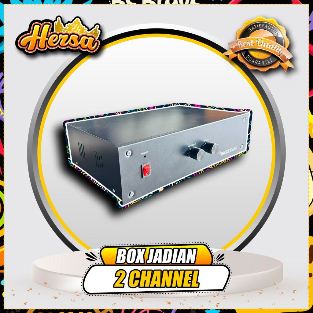 [BOX JADIAN] Power Amplifier RAKITAN 2 CHANNEL 5 Amper ups