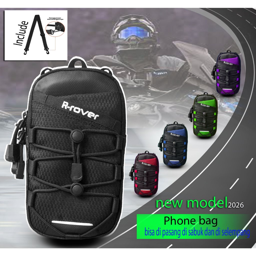 Tas hp sabuk dan selempang / phone bag / r rover
