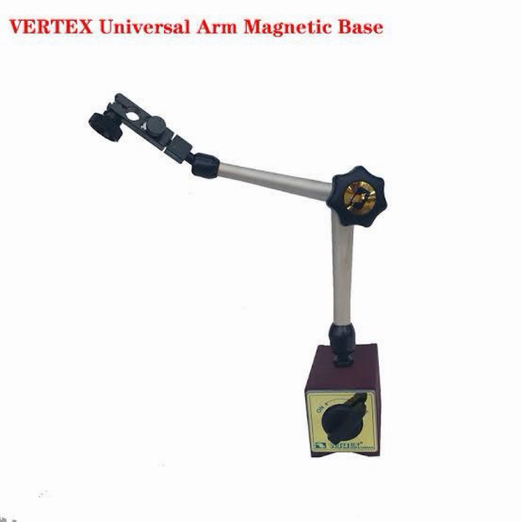 VERTEX Magnetic Stand Dial VMB-70 Base Magnetik Fleksibel VMB 70 Ukuran 73x50x55 Taiwan Baru