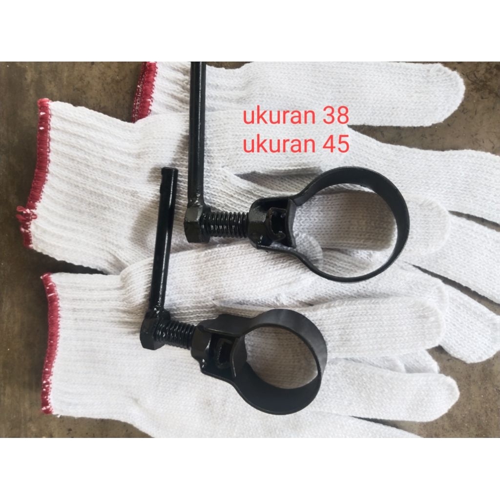 klem piber egrek ukuran 3'8 dan 45
