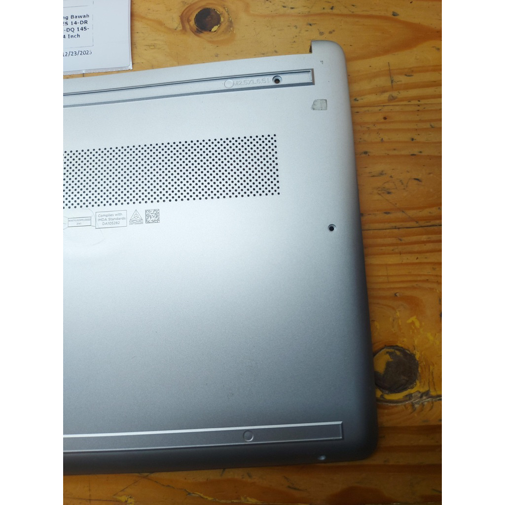 [SECOND ORI] Case Casing Bottom Casing Bawah Laptop HP 14S-DQ SERIES 14-DR 14-DQ 14-FQ 14S-FR 14S-DQ