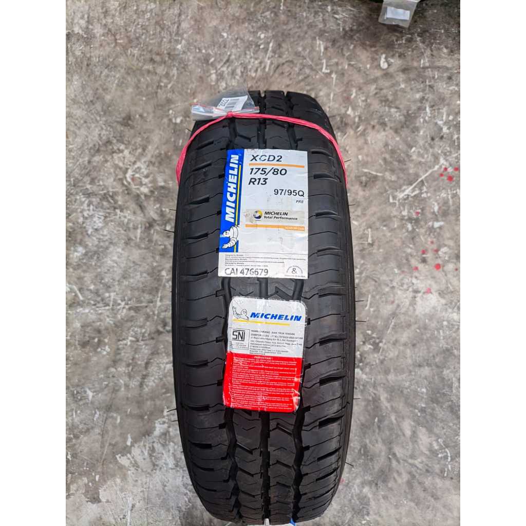 Michelin XCD2 175/13 8PR - 175/80 R13 Ban Mobil Muatan Berat T120SS