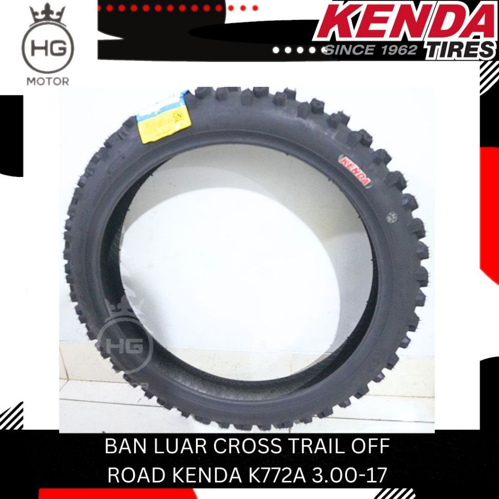 BAN LUAR CROSS TRAIL OFF ROAD KENDA K772A 300-17 KENDA K772 A RING 17