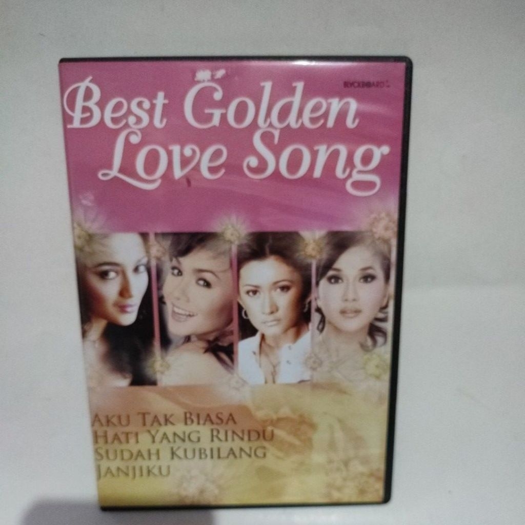 VCD BEST GOLDEN LOVE SONG ALDA YUNI SHARA NAFA URBACH PARAMIGHA RUSADY