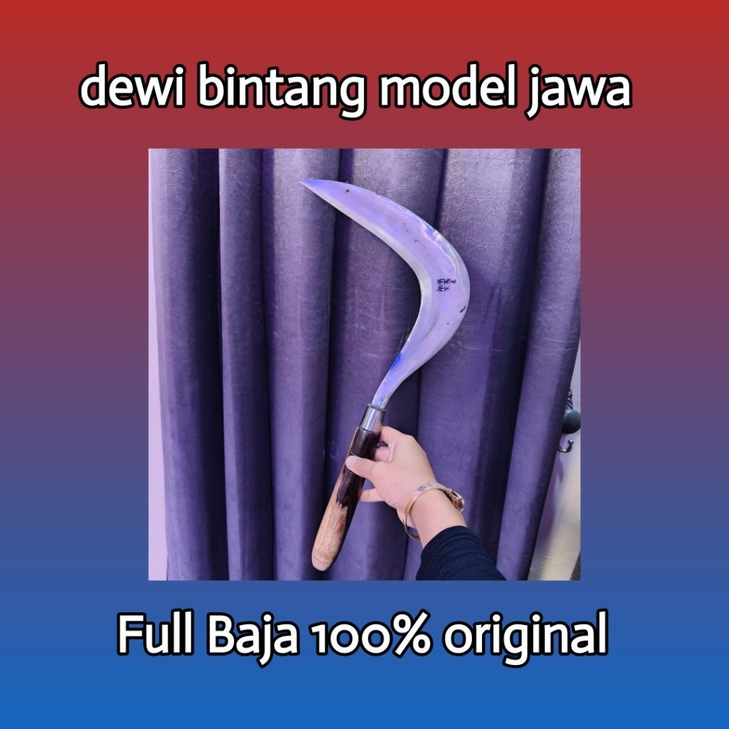 pengaritan rumput model jawa kualitas premium 100% original