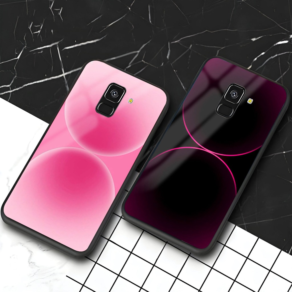 [Motif KK NO.46]Case Samsung A8 2018 - N1 Case  - Samsung A8 2018 - Silicon Hp - Fashion Case - Peli