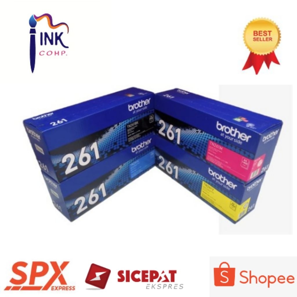 Toner Brother TN-261 MFC-9330CDW / MFC-9140CDN / HL-3170CDW / HL-3150CDN