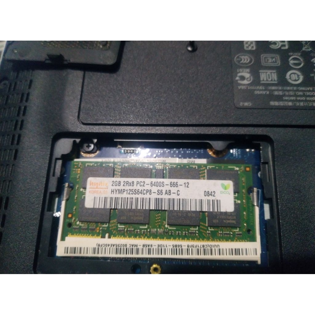 Ram Sodimm ddr2 2gb pc6400
