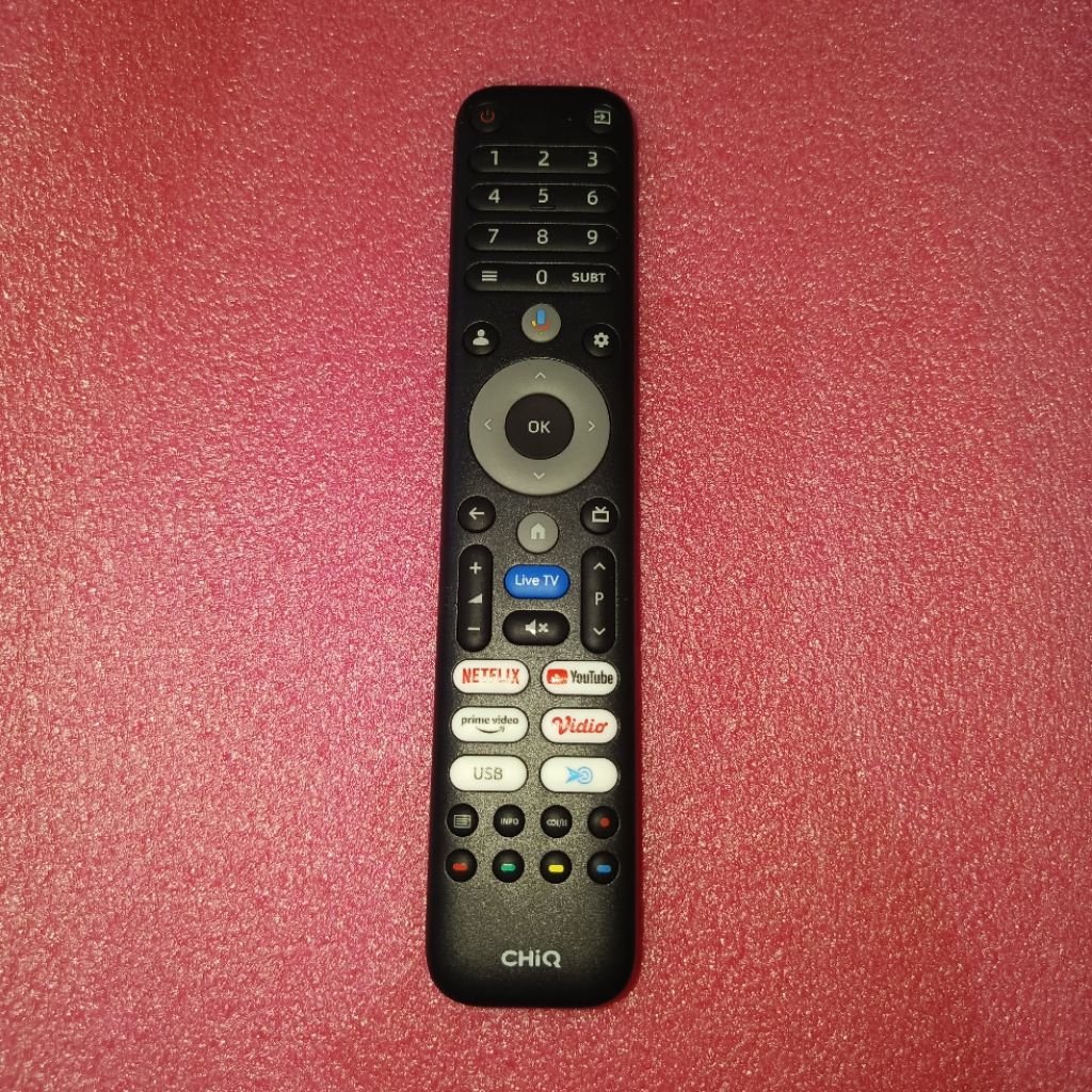 remot tv LED android google tv chiq