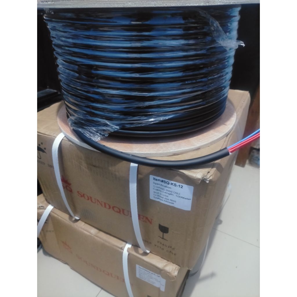 Kabel snake soundqueen ks8 100meter 8 channel snake SQ ks8 8 chanel snake 8chanel