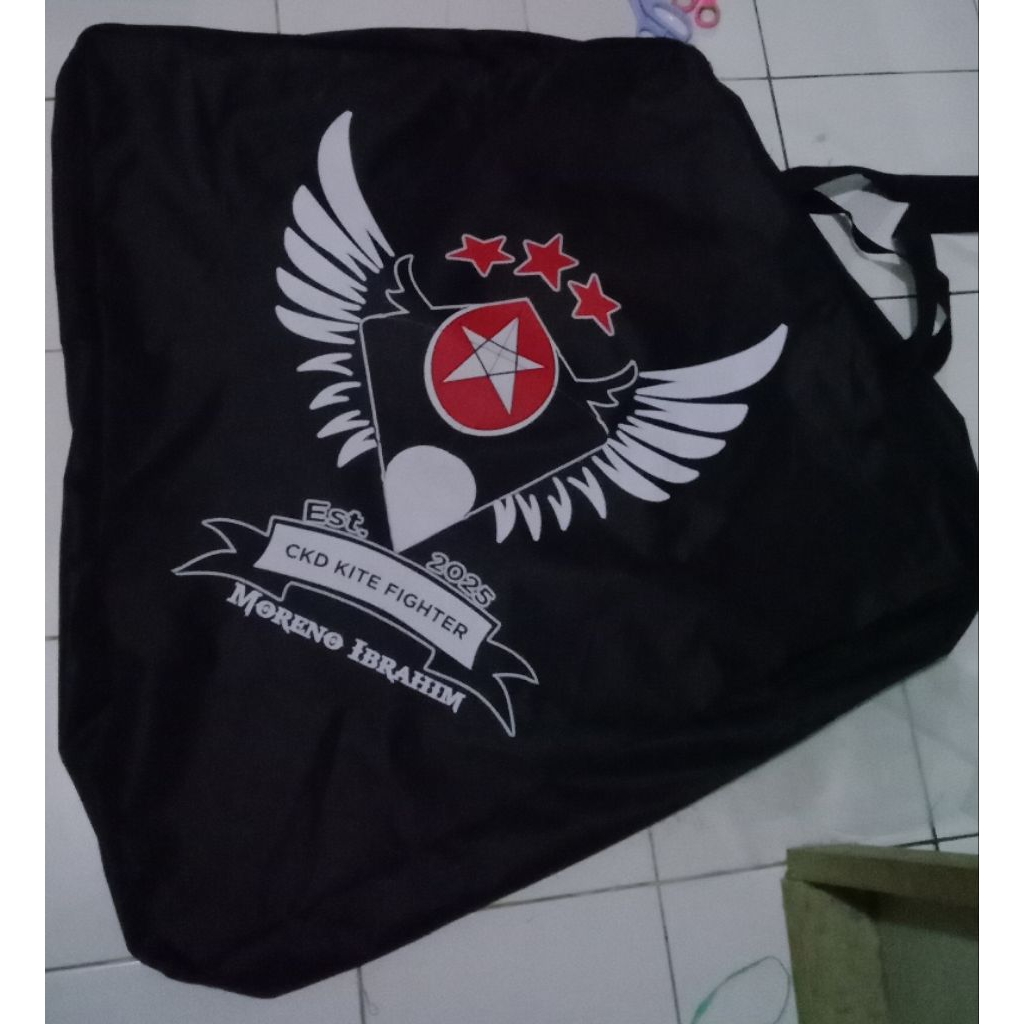 Keropak / Tas Layangan Ukuran 115.cm Non Busa Bisa Costum, Bisa Request Gambar Bebas