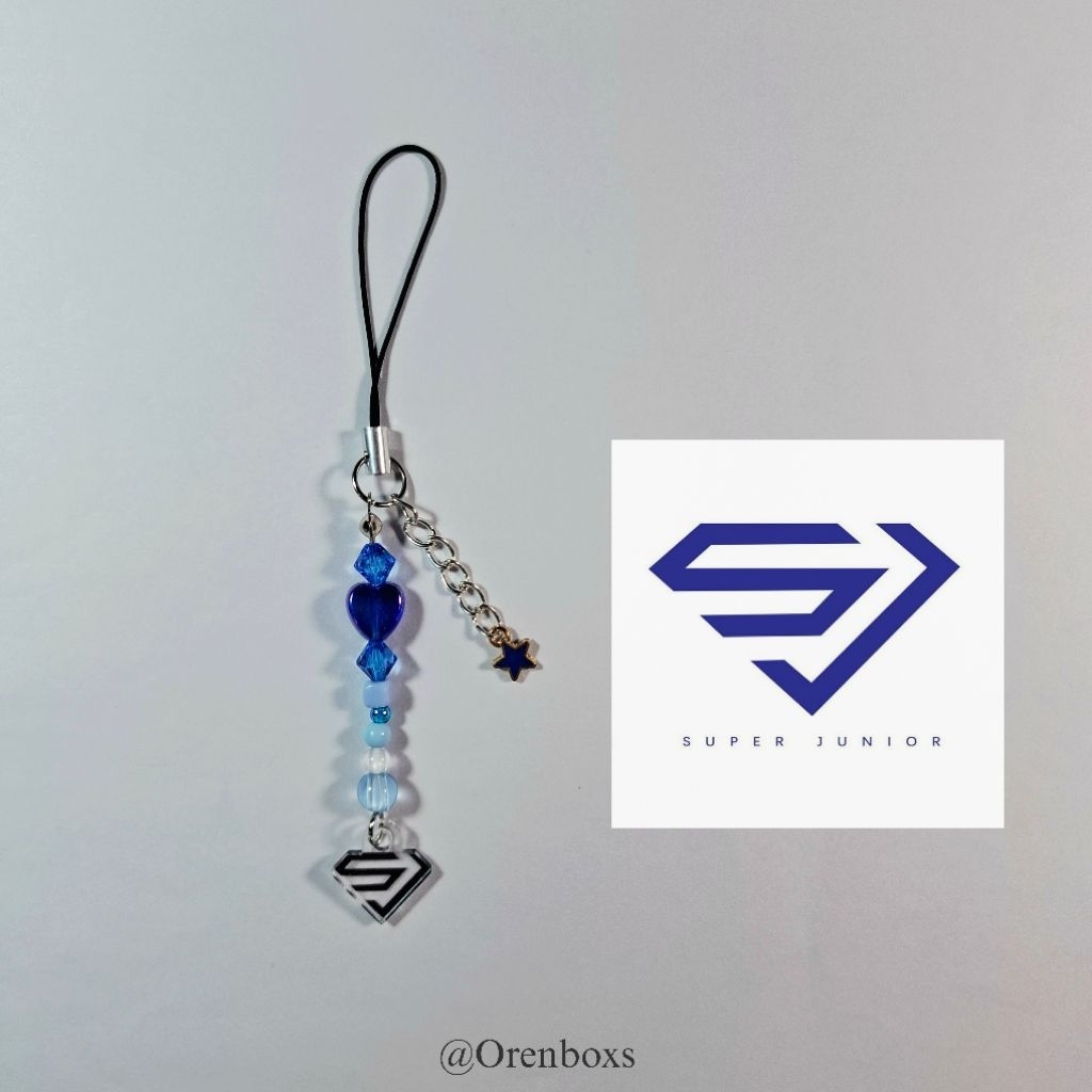 Super Junior Keychain Super Junior Acrylic Gantungan Hp Super Junior Gantungan Kpop Super Junior Pho