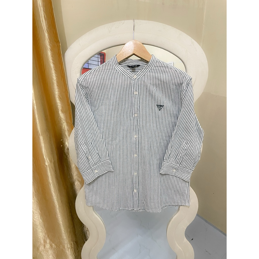 kemeja salur guess ori