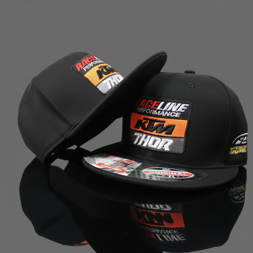 Topi Race Line/ 110 / Topi KTM/ Topi Balap/ Topi Racing/ Topi Trabas