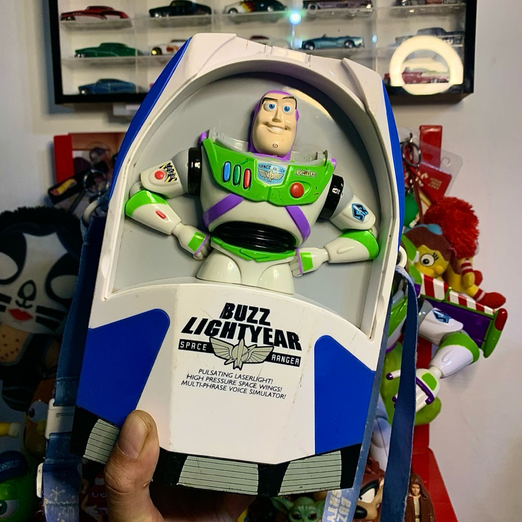 Jual Disney Pixar Buzz Lightyear Popcorn Bucket Toy Story Tokyo Disneyland Resort Japan