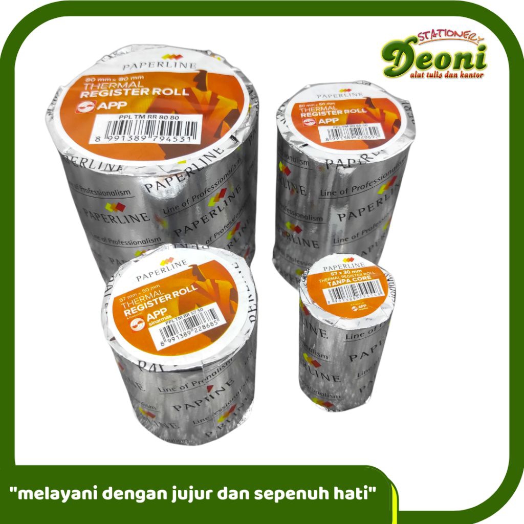 PAPERLINE Kertas Thermal Struk Kasir / Kertas Printer Kasir