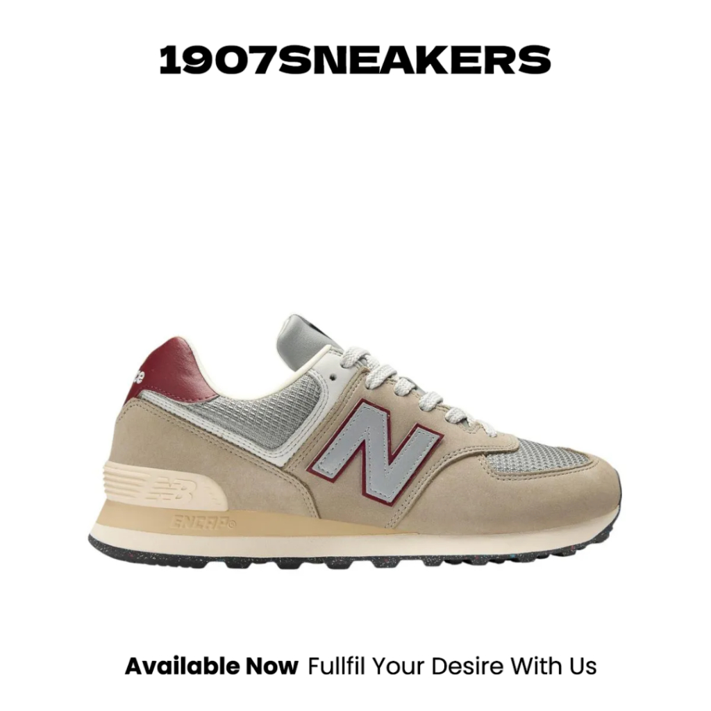 Sepatu Sneakers Pria New Balance 574 - Grey NEWU574SKB