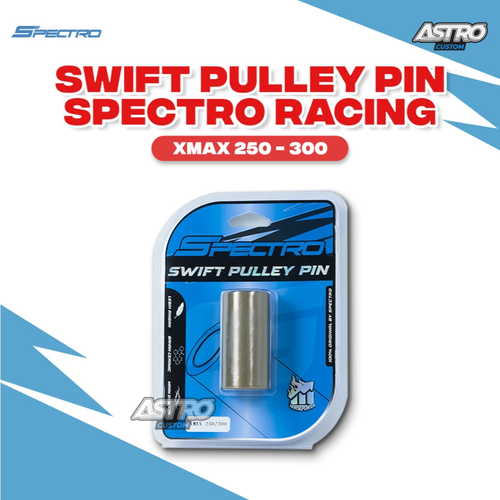 Spectro Pulley Pin Swift Xmax 250 300 Ceramic Rumah Roller Bushing CVT Bosh Puley Racing Boshing