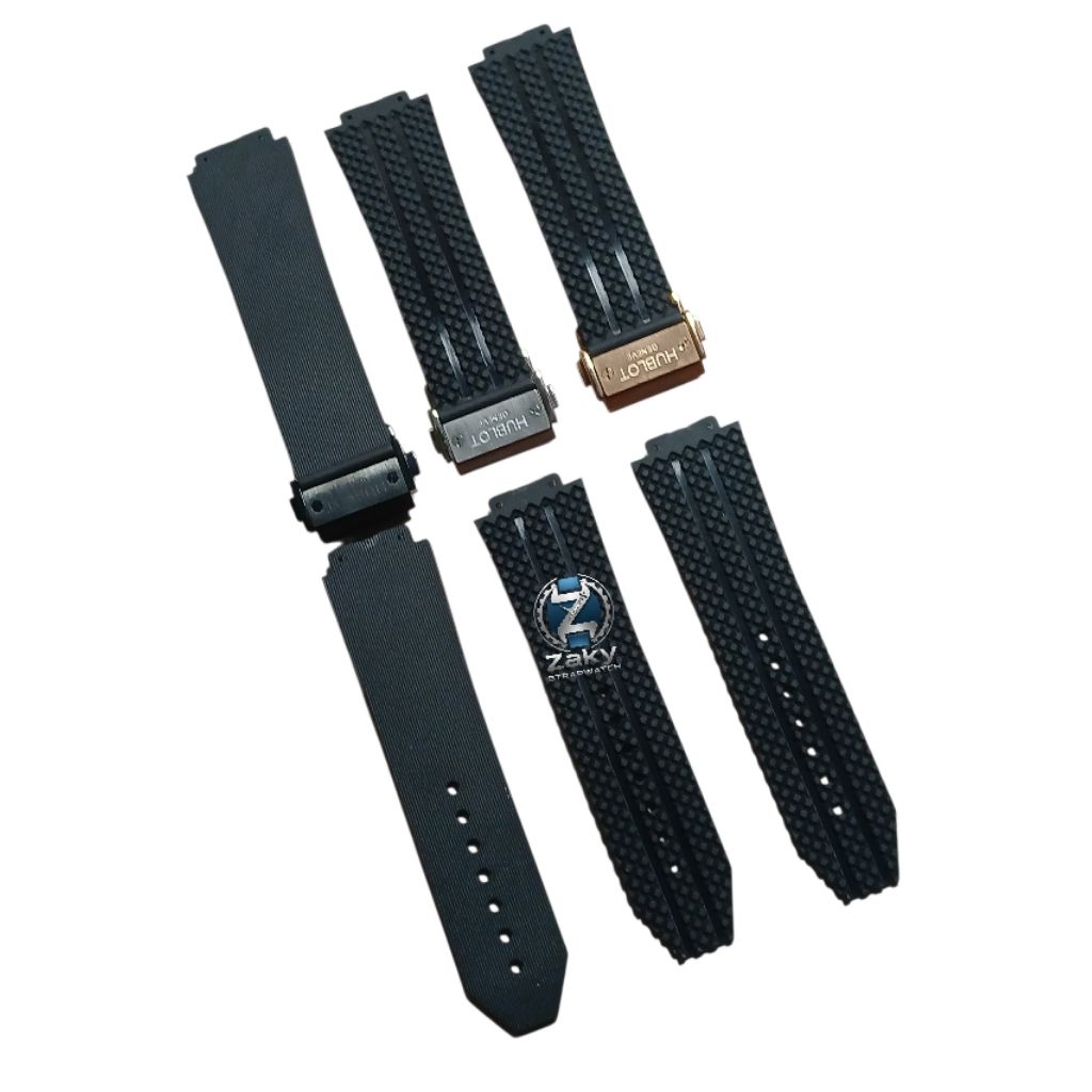 Strap Tali Jam Tangan Hublot Rubber Strap Jam Hublot Karet 22mm×24mm