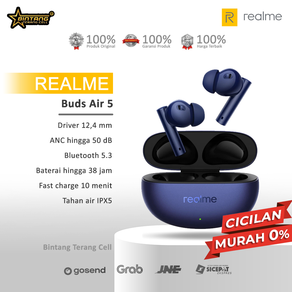 REALME BUDS AIR 5 GARANSI RESMI