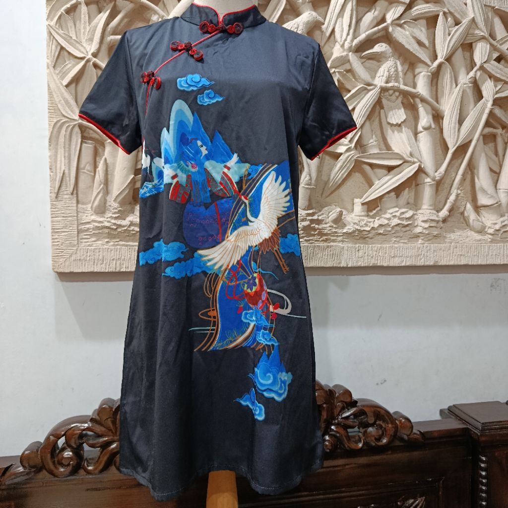 Cheongsam / Dress Cheongsam / Dress Qipao / Baju Imlek