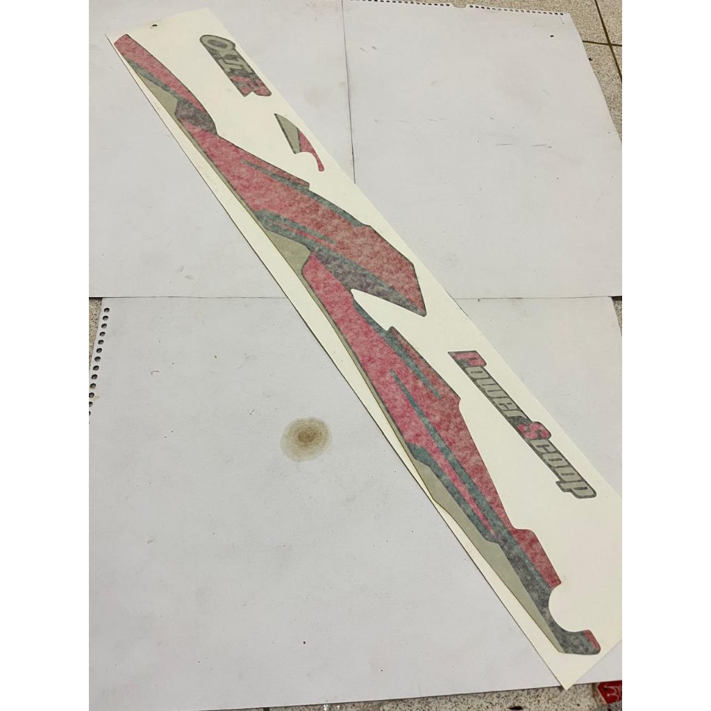 STRIPING STIKER LIST BODY YAMAHA ALFA 1995 1996 ORIGINAL