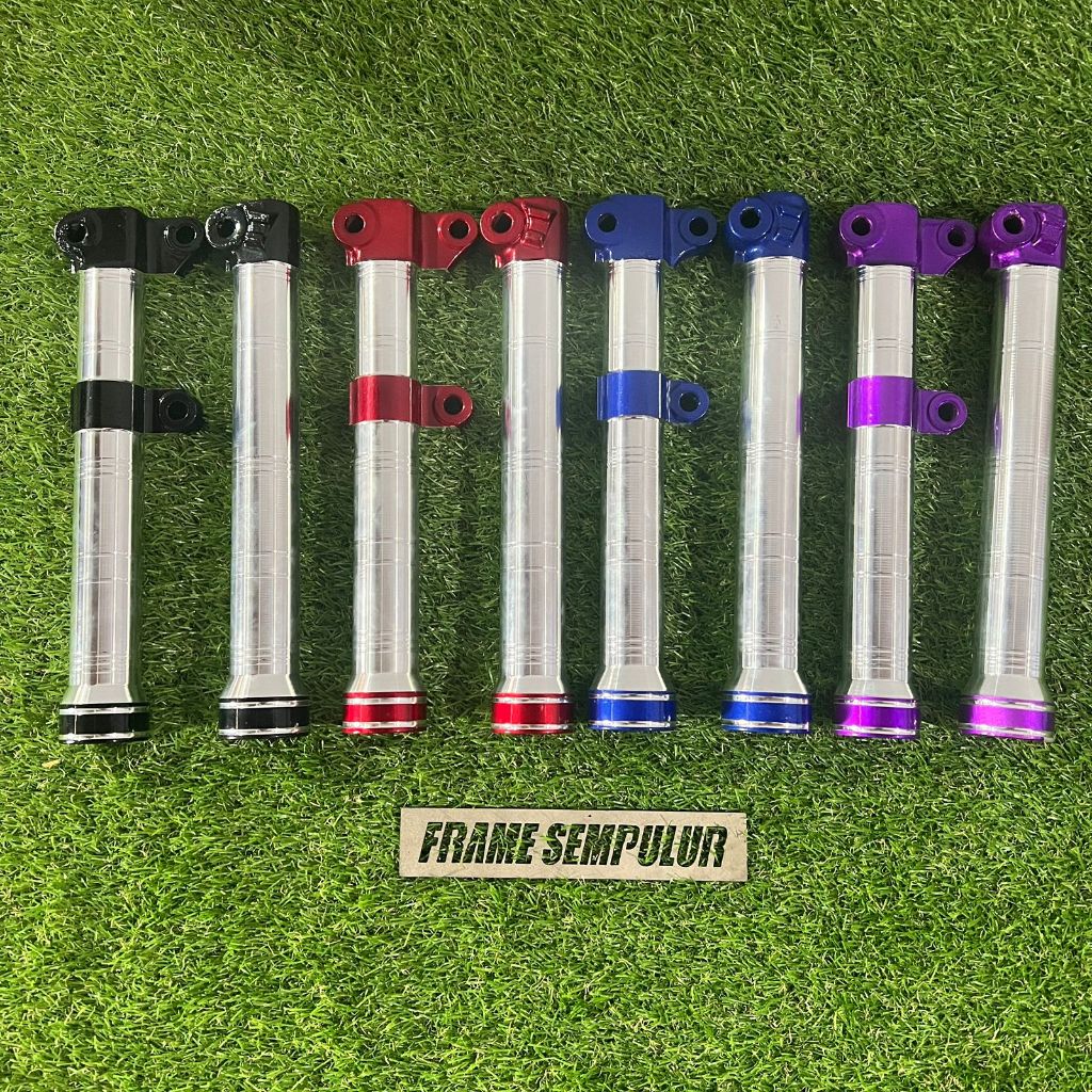 BOTTOM TABUNG SHOK DEPAN MIO ORIGINAL BUBUT GILAP HALUS TANPA SEAL DEBU/ Tabung Botom Shok Mio