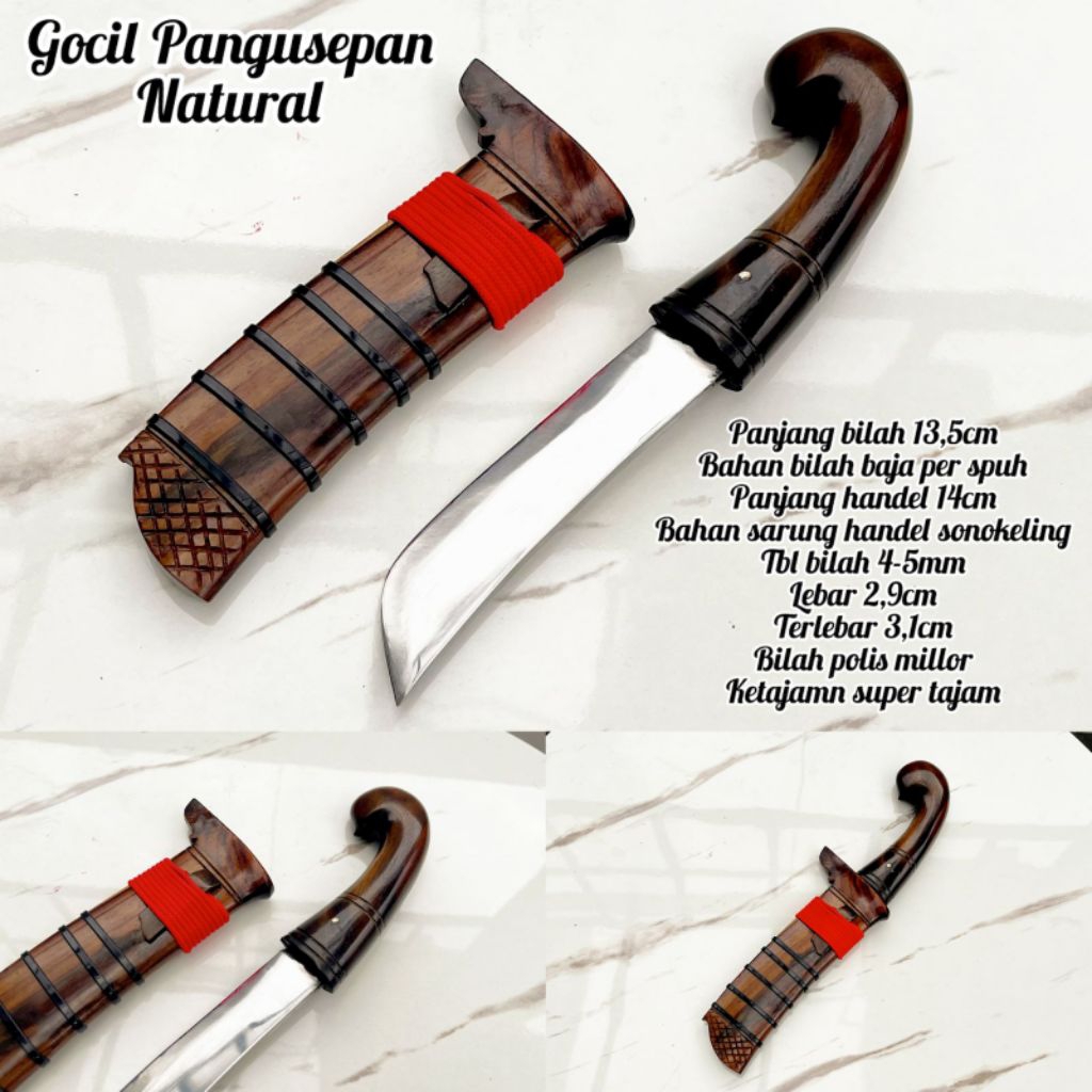 GOLOK PARANG KERJA KEBUN KECIL GOCIL BAJA PER