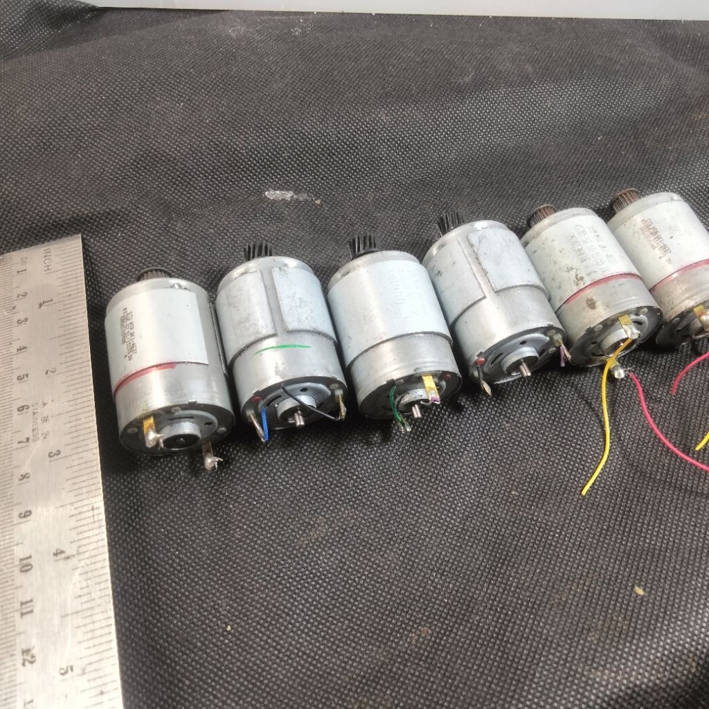 Dinamo bekas copotan printer DC 12V-24V untuk generator dan kerajinan lainya