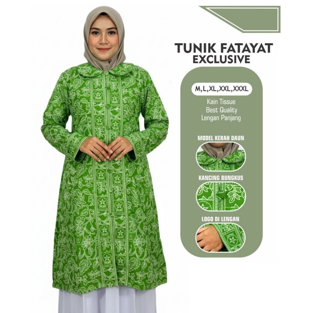 Tunik Fatayat Blus Fatayat Batik Fatayat