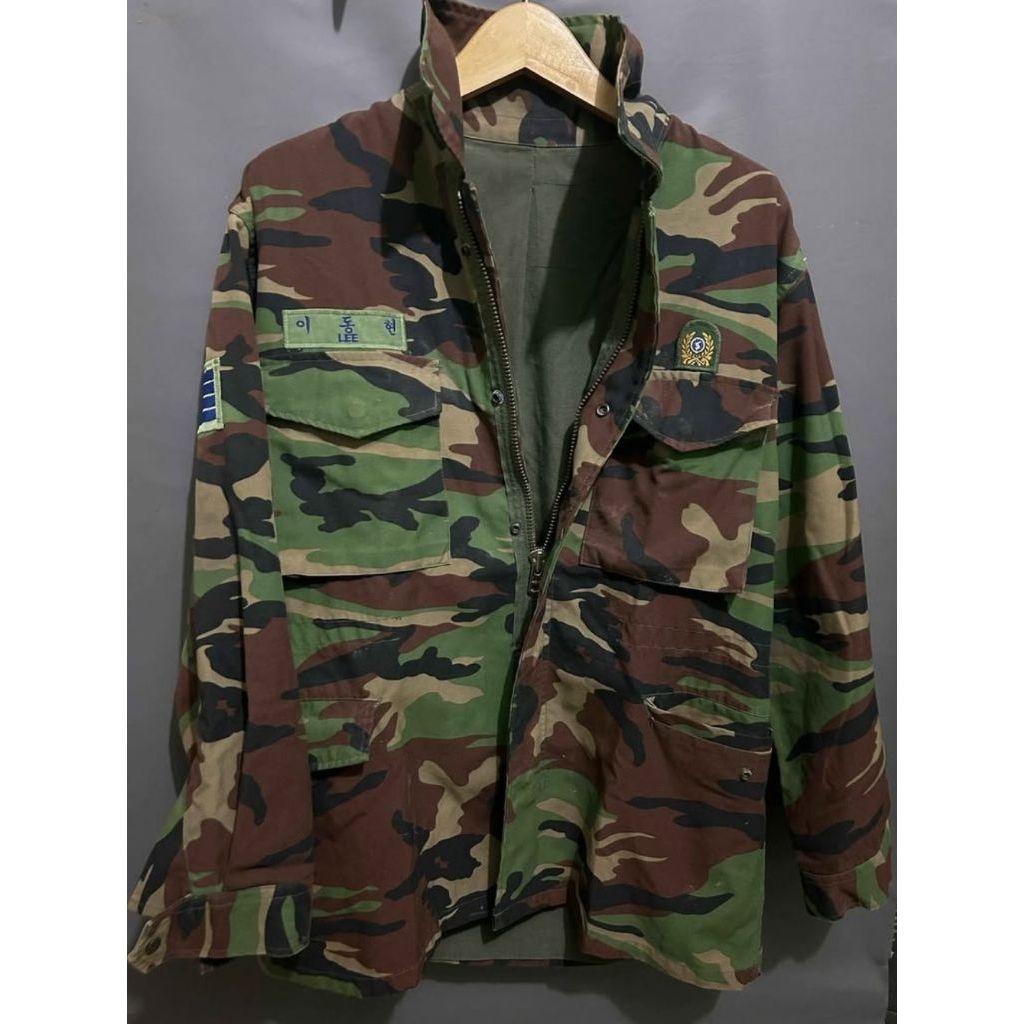 jaket seragam Militer korea